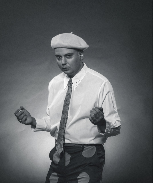 Portrait of Andreas Odbjerg, Danish singer and songwriter